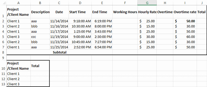 Attorney Billable Hours Template Lovely How to Create Billable Hours Template In Excel
