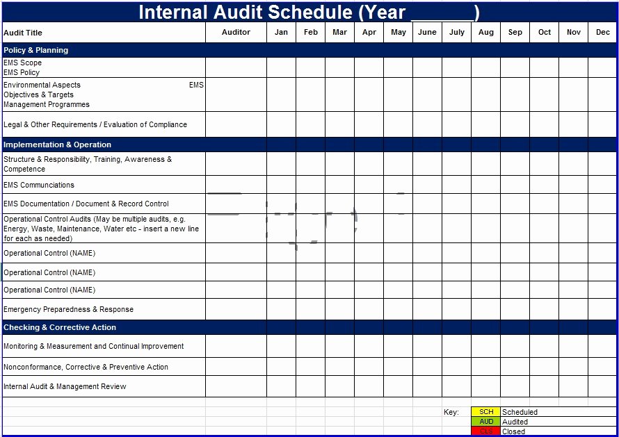 Audit Agenda Template Unique Audit Schedule Template 6 Free Templates Schedule
