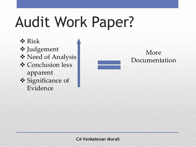 Audit Documentation Example Best Of Audit Documentation