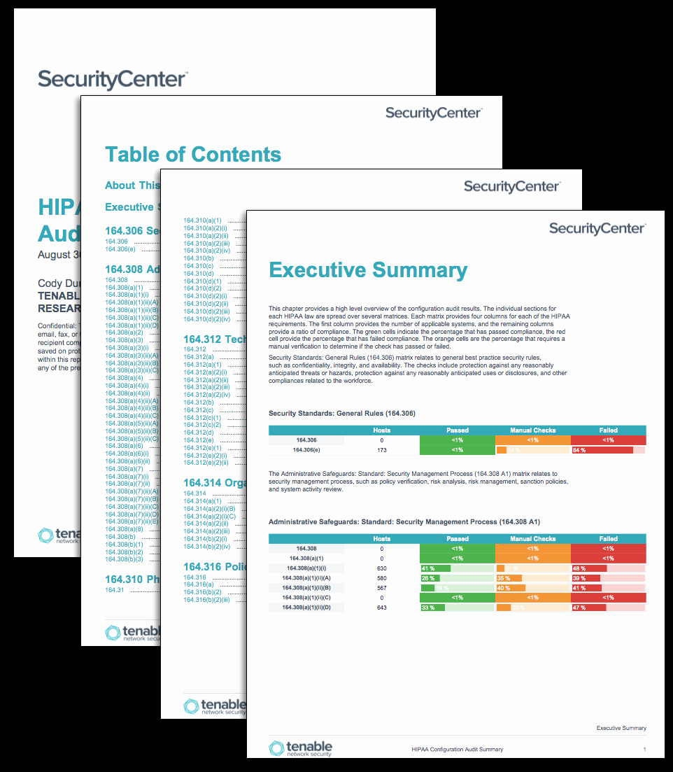 Audit Summary Template Unique Hipaa Configuration Audit Summary Sc Report Template