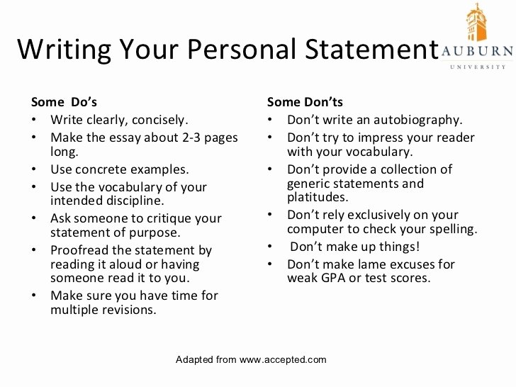 How to Write an Autobiography for Grad School | Pen and the Pad autobiographical statement for graduate school example