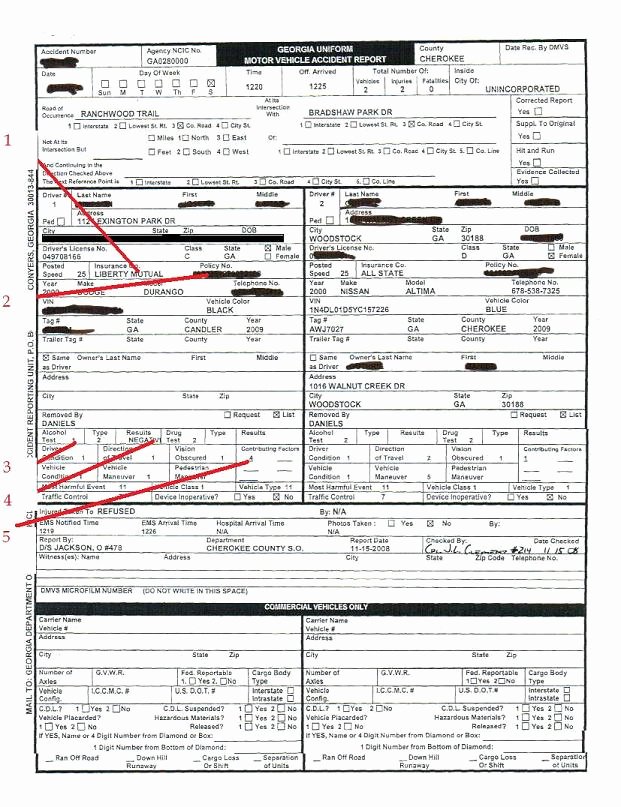 Automobile Accident form Inspirational Nj Motor Vehicle Accident Report Impremedia