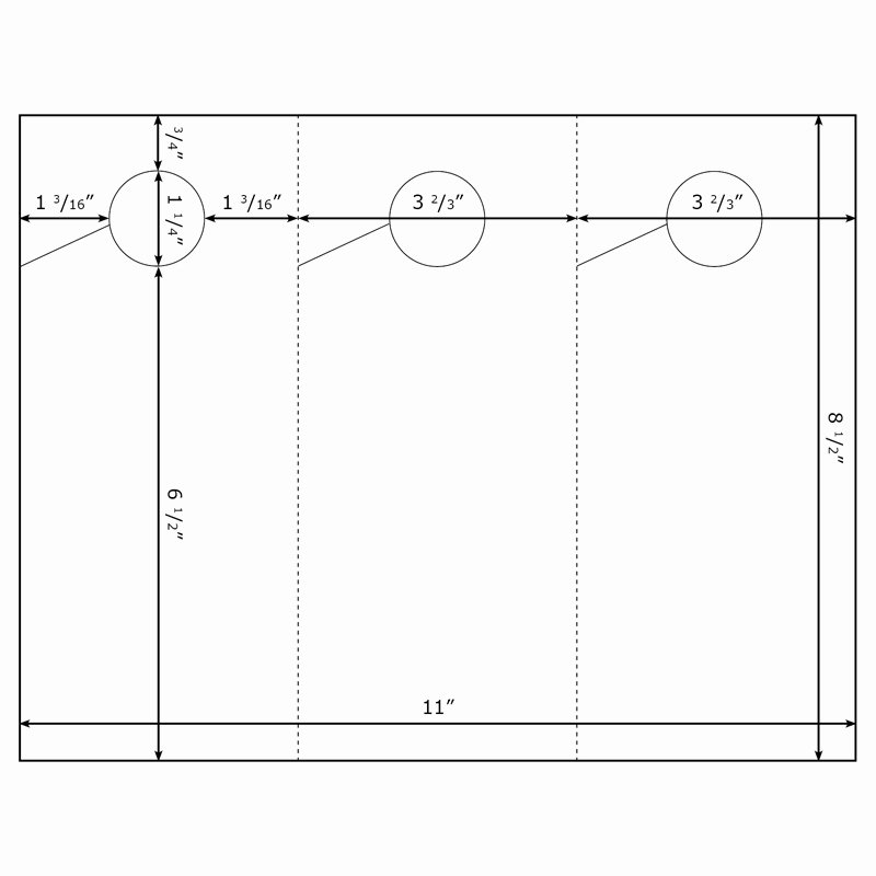 Avery Door Hanger Template for Word Best Of Burris 3 Per Page Door Hanger Template for Microsoft Word