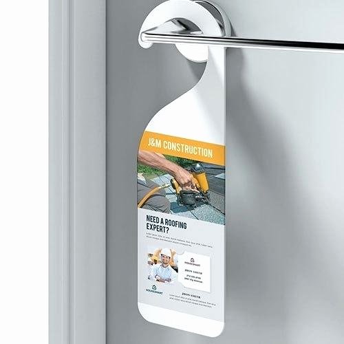 Avery Door Hangers Template New Door Hanger Products Gallery Avery Door