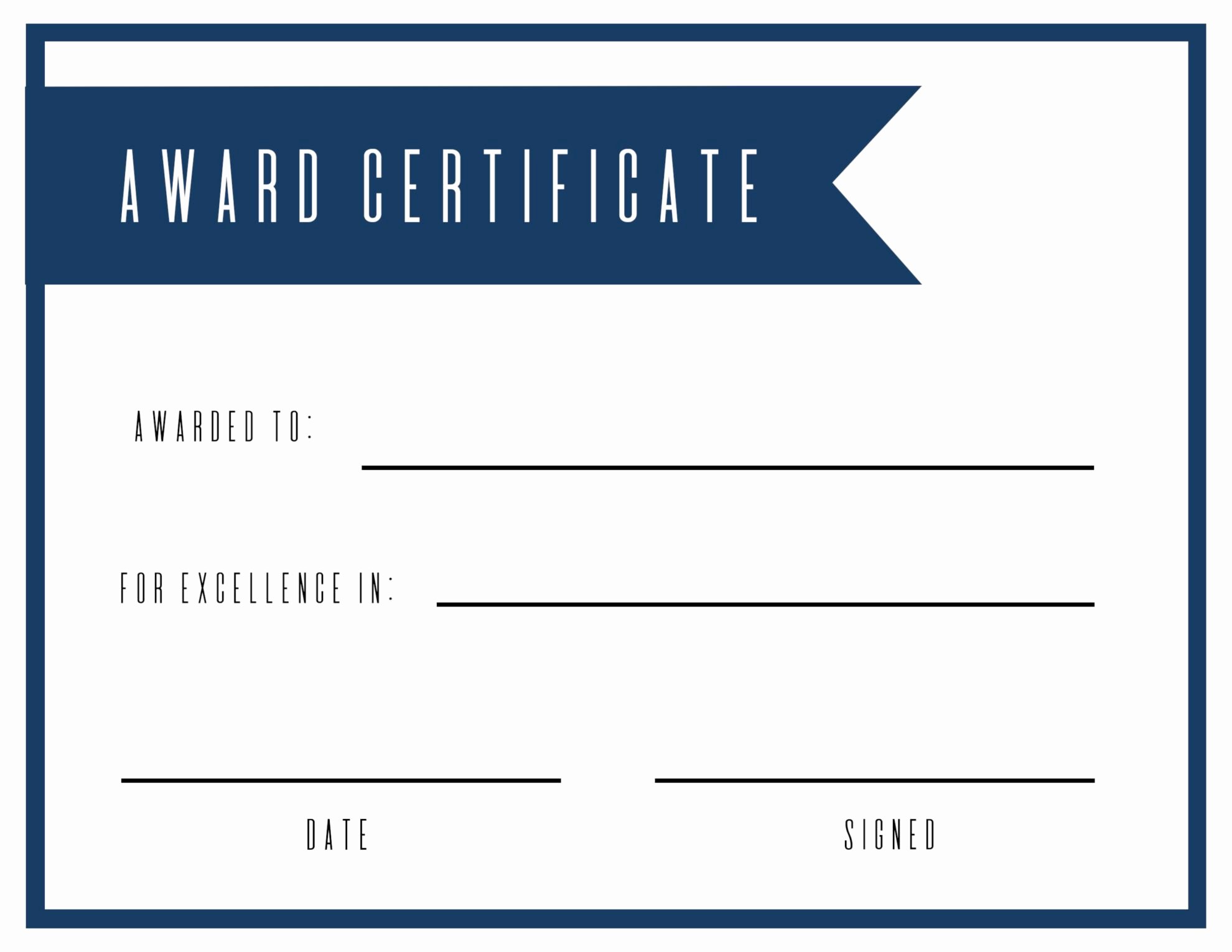 Award Check Template Best Of Free Printable Award Certificate Template Paper Trail Design