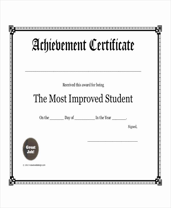 Award Check Template Elegant Student Award Templates 9 Free Word Excel Pdf