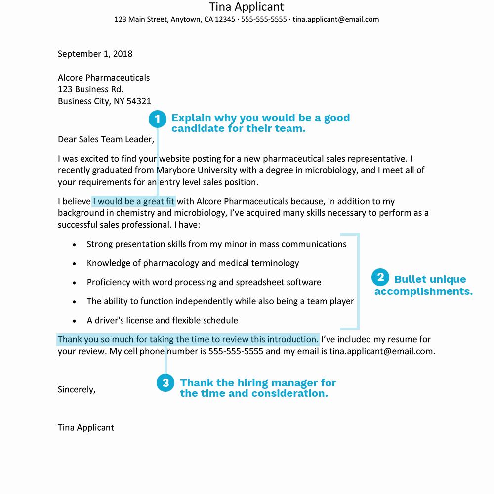 B2b Proposal Template Lovely Cover Letter Examples for Sales and Marketing Jobs