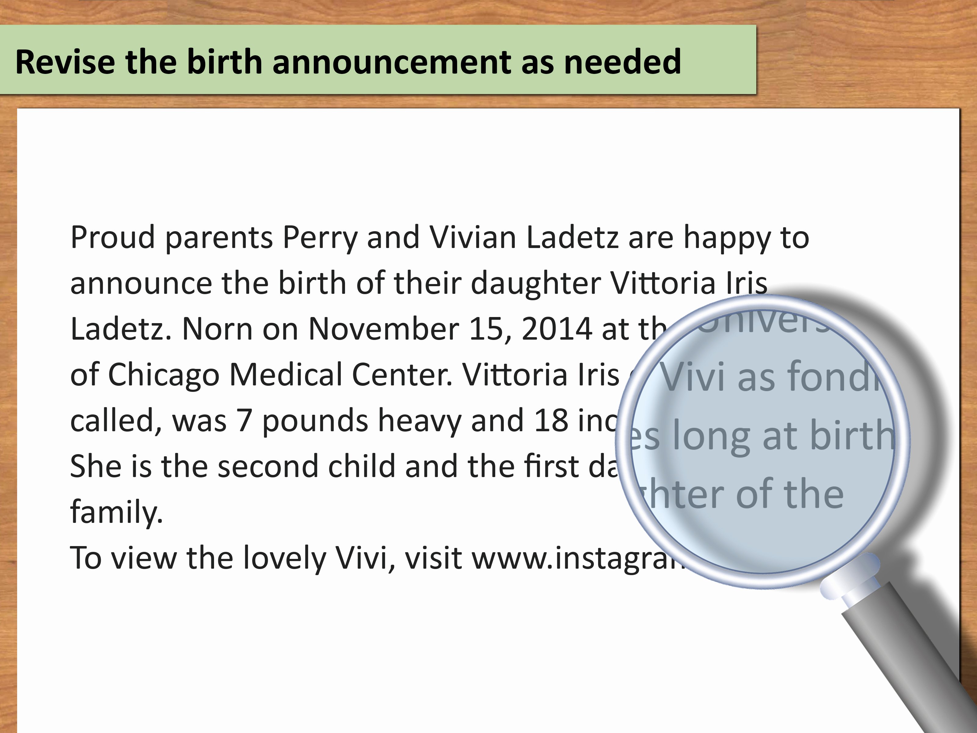 Baby Announcement Email Unique How to Write Birth Announcements for A Newspaper 14 Steps