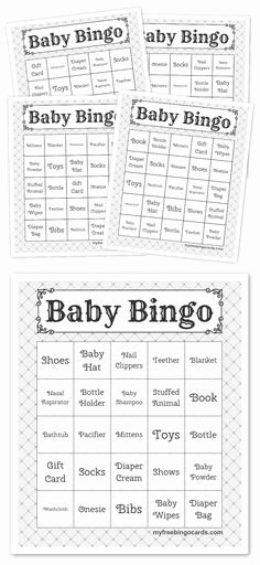 Baby Shower Bingo Generator New Free Custom Bingo Card Generator