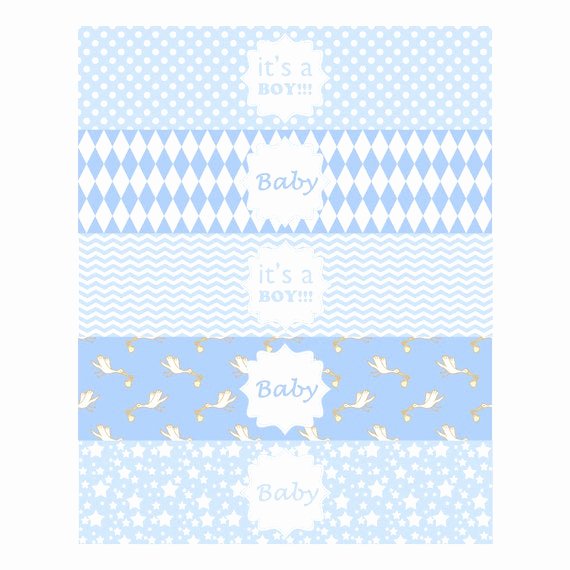 Baby Shower Water Bottle Label Template Free Lovely Baby Boy Water Bottle Label Baby Boy Shower Printable Label