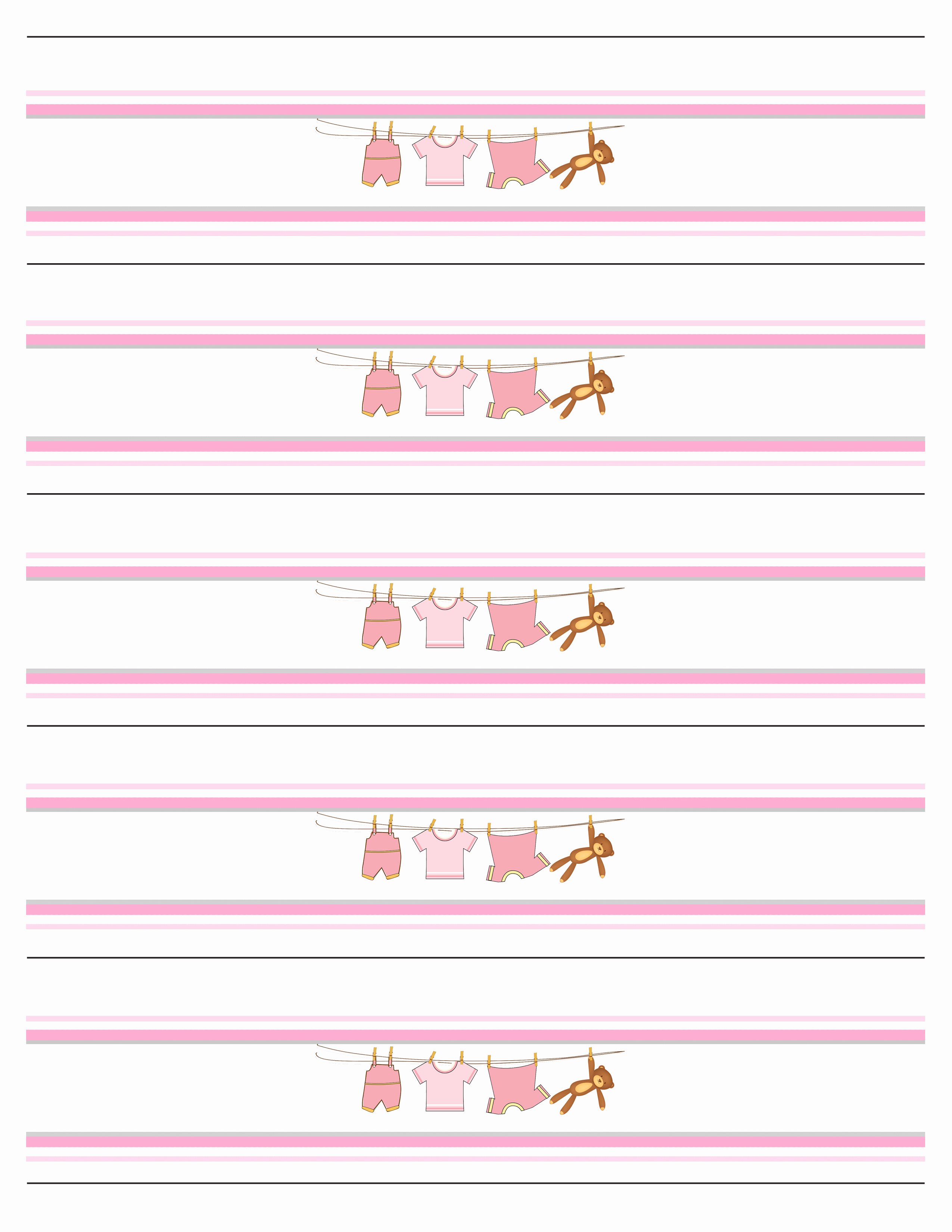 Baby Shower Water Bottle Labels Free New Baby Girl Shower Free Printables How to Nest for Less™