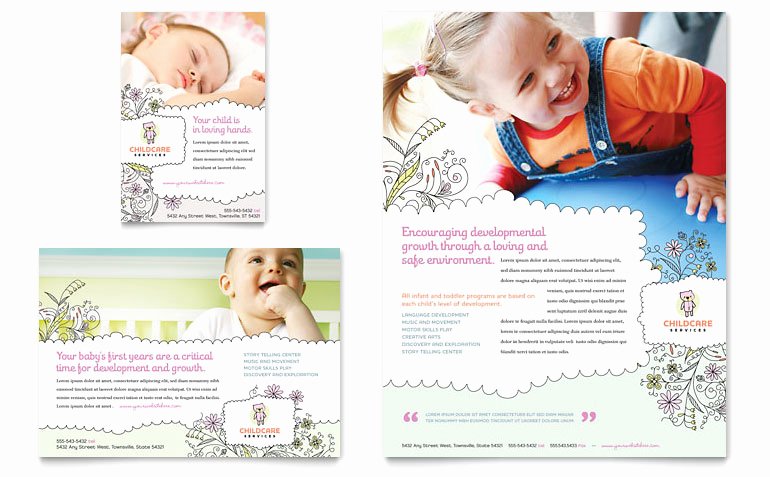 Babysitter Flyer Template Microsoft Word Inspirational Babysitting &amp; Daycare Flyer &amp; Ad Template Word &amp; Publisher