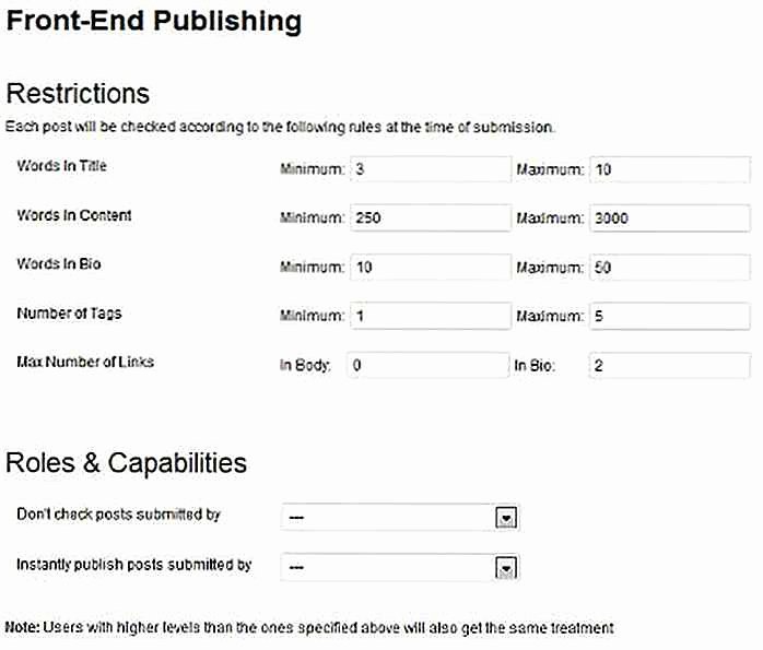 Back Charge Construction Inspirational 12 Wordpress Plugins Zur Verwaltung Von Front End Inhalten