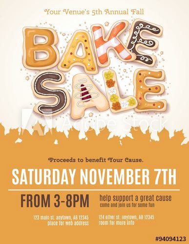 Bake Sale Flyer Ideas Elegant Best 25 Bake Sale Flyer Ideas On Pinterest