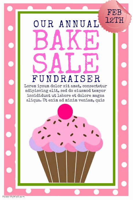 Bake Sale Flyer Ideas Elegant Copy Of Bake Sale