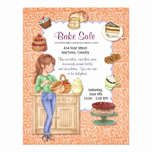 Bake Sale Flyer Ideas Fresh Best 25 Bake Sale Flyer Ideas On Pinterest