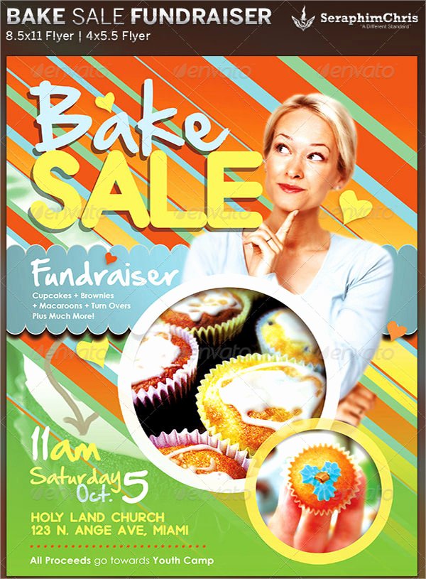 Bake Sale Flyer Template Free Beautiful 21 Bake Sale Flyers Templates Publisher Psd Ms Word