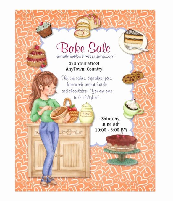 Bake Sale Flyer Template Free Fresh 33 Bake Sale Flyer Templates Free Psd Indesign Ai