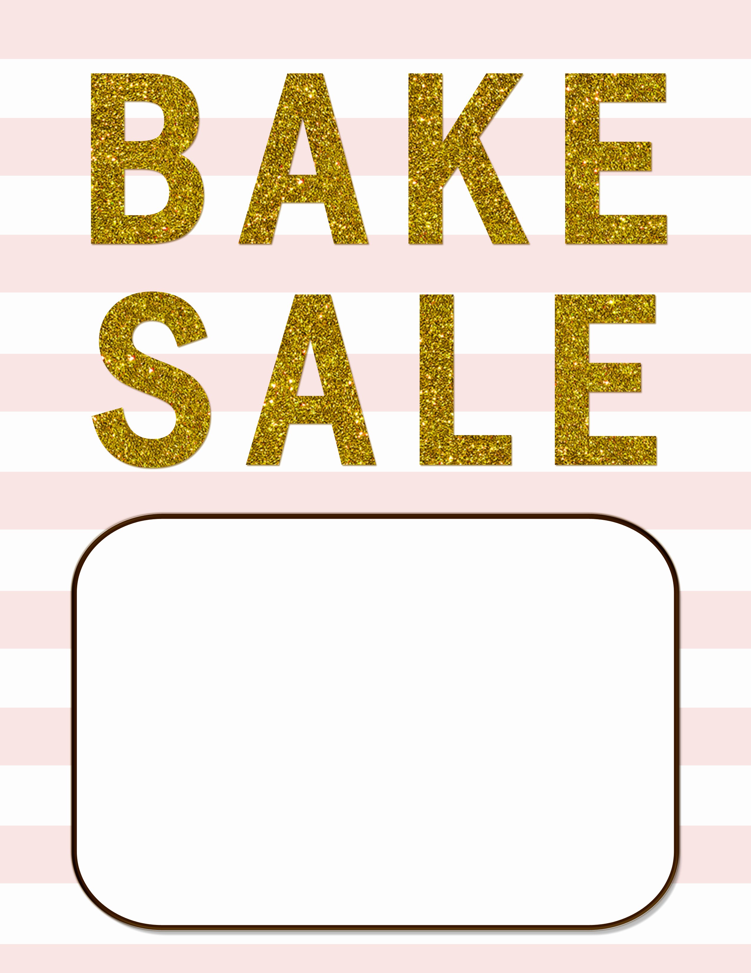Bake Sale Flyer Template Free New Bake Sale Flyers – Free Flyer Designs