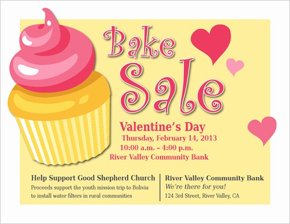 Bake Sale Flyer Templates Free Inspirational 34 Bake Sale Flyer Templates Free Psd Indesign Ai