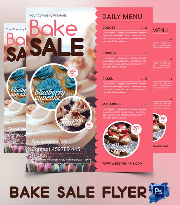 Bake Sale Flyer Templates Free Luxury 20 Bake Sale Flyer Templates