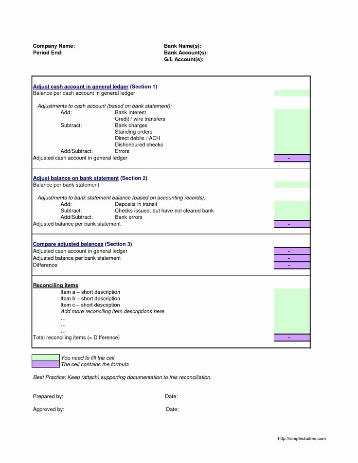 Balance Sheet Reconciliation Template Inspirational 25 Best Ideas About Account Reconciliation On Pinterest