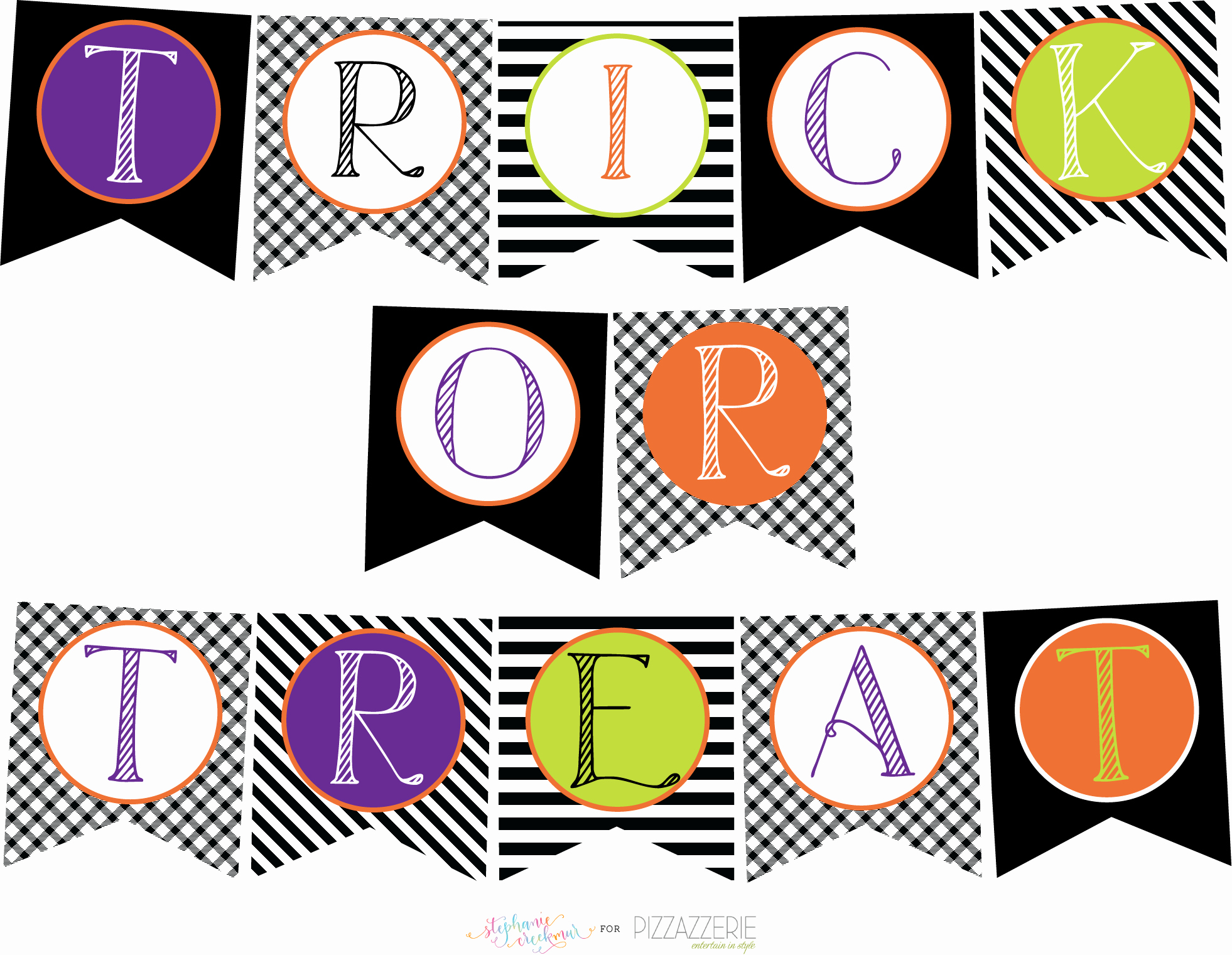 Banner Cut Out Lovely Download Free Halloween Printables Collection