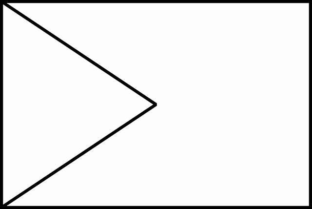 Banner Triangle Template Beautiful Free Pictures Outline 2876 Images Found
