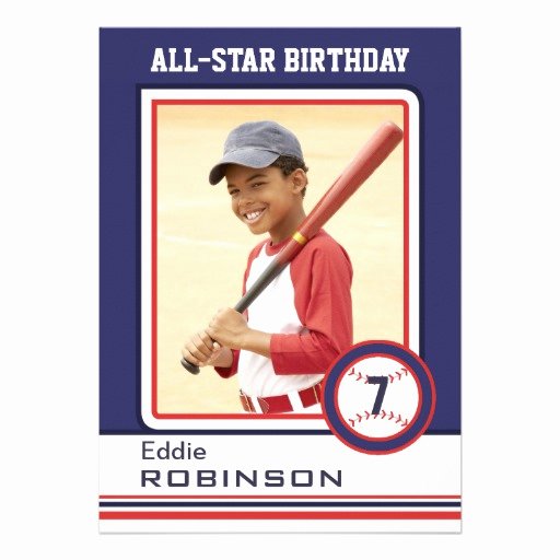 Baseball Card Size Template Inspirational Mock Baseball Card Birthday Alternative Layout 5&quot; X 7