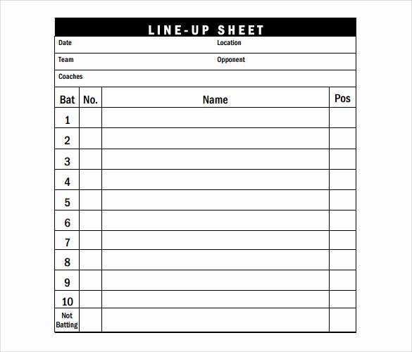 Baseball Card Size Template Lovely 7 Sample Baseball Roster Templates