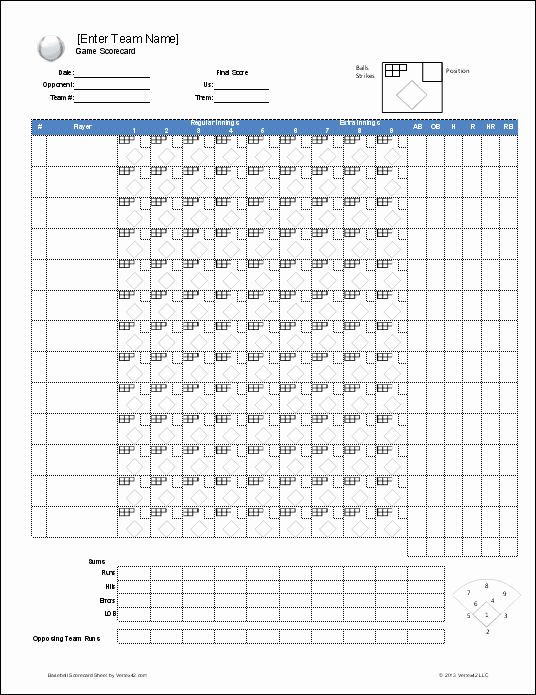 Baseball Depth Chart Template Excel Unique Download A Free Baseball Roster Template for Excel