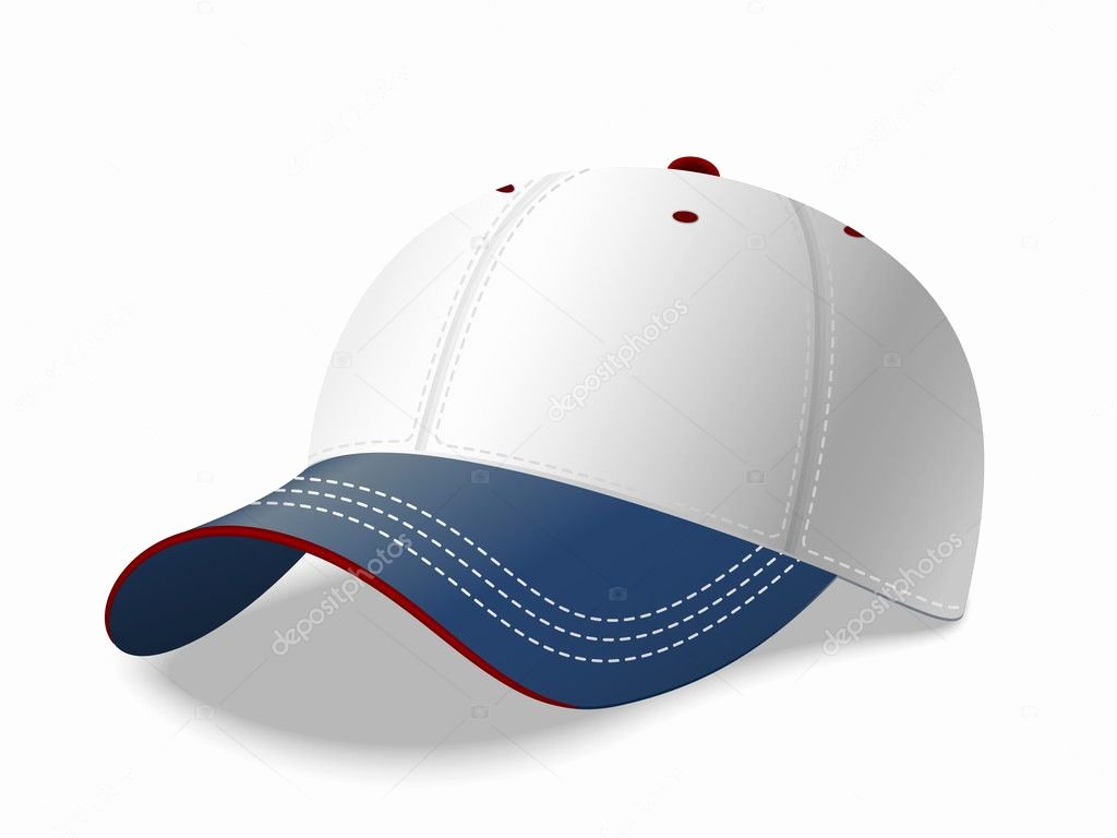 Baseball Hat Vector Elegant Baseball Cap Vector — Stock Vector © Realvector