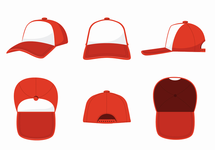 Baseball Hat Vector Inspirational Trucker Hat Vector Download Free Vector Art Stock