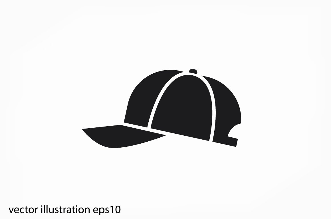 Baseball Hat Vector Lovely Baseball Cap Icon Vector Icons Creative Market