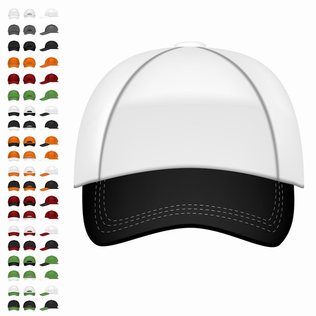 Baseball Hat Vector Luxury Baseball Cap Free Vector