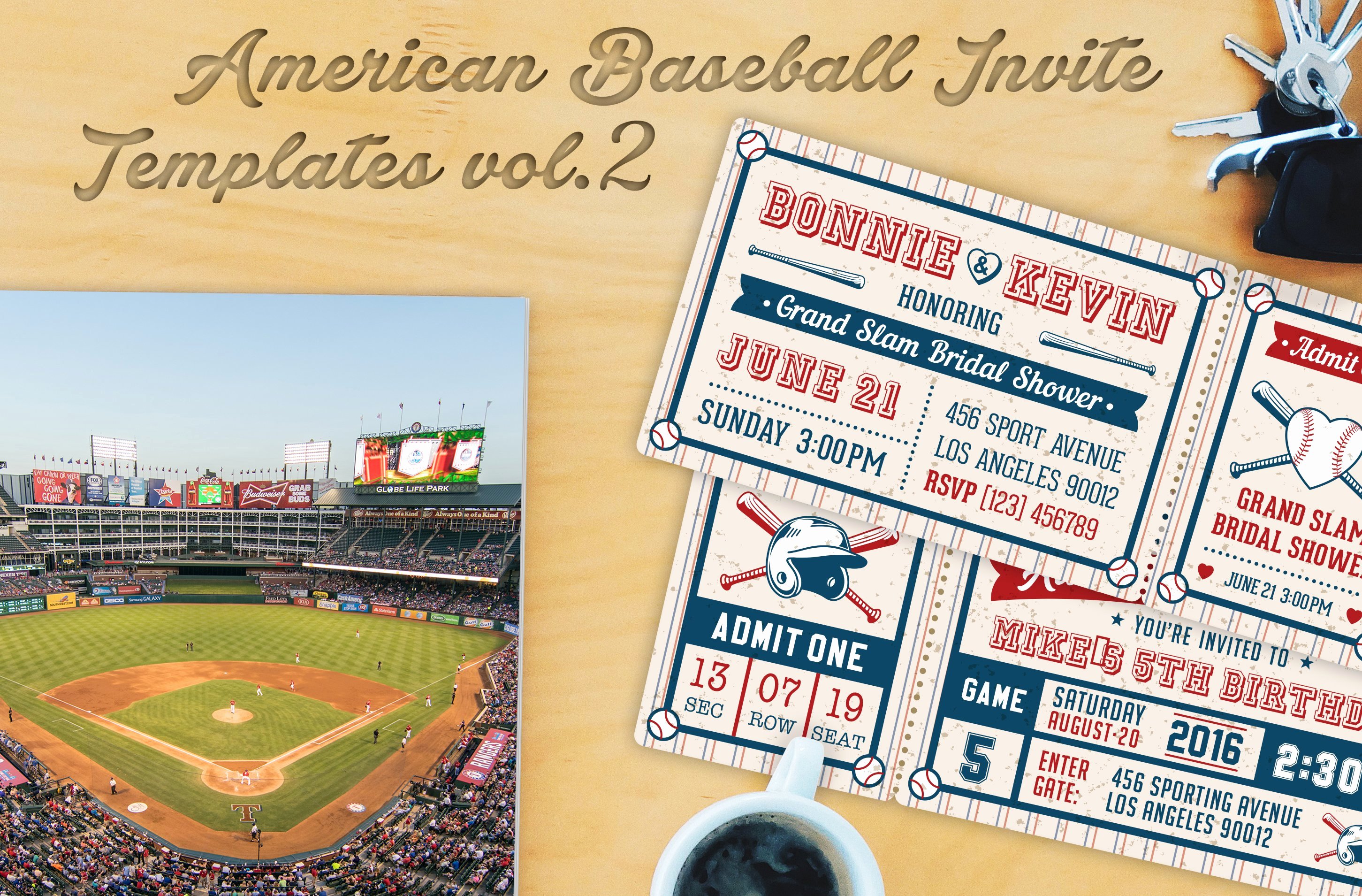 Baseball Ticket Invitation Template Free Beautiful Baseball Ticket Party Invites 1 Invitation Templates