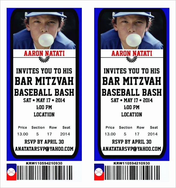 Baseball Ticket Invitation Template Free Best Of 115 Ticket Templates Word Excel Pdf Psd Eps
