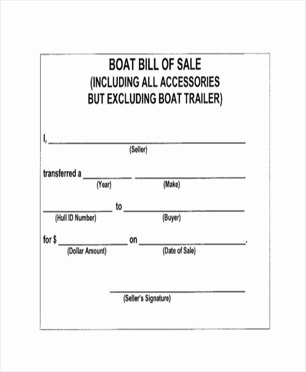 Basic Bill Of Sale Awesome Sample Bill Of Sale form 11 Free Documents In Word Pdf