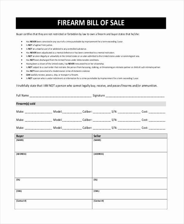 Basic Bill Of Sale Beautiful Simple Bill Of Sale form Sample 9 Free Documents In Pdf