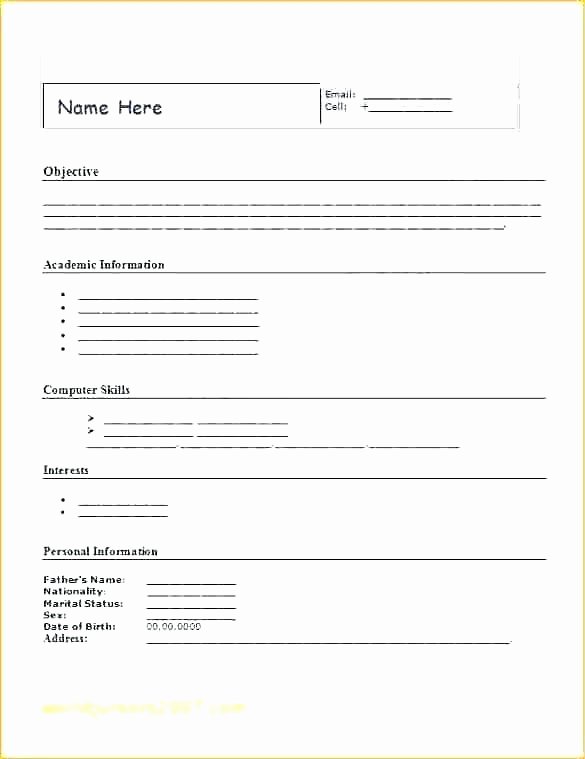 Basic Job Application Unique Employment Application Template – Ddmoon