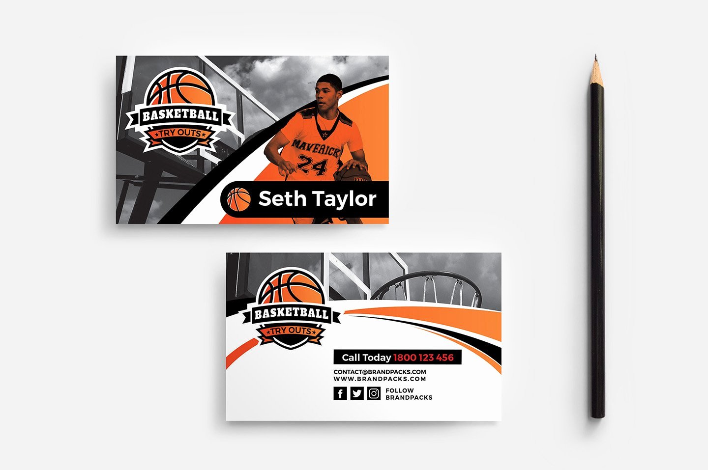 Basketball Card Template Best Of Basketball Business Card Template Business Card