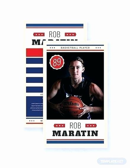 Basketball Card Template Best Of Basketball Net Template