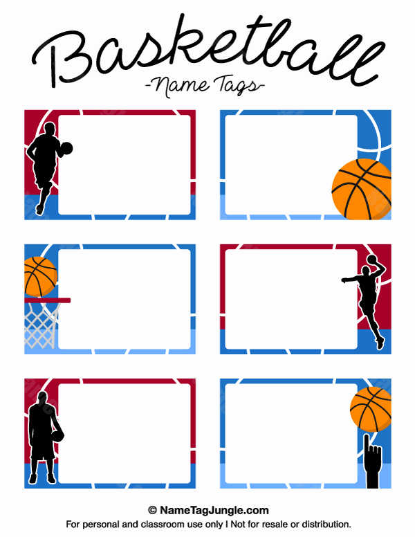 Basketball Card Template Luxury Pin by Muse Printables On Name Tags at Nametagjungle