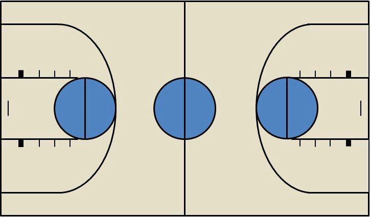 Basketball Court Design Template Elegant Best S Of Basketball Court Template In Word Half