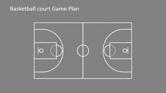 Basketball Court Design Template Elegant Court Powerpoint Templates