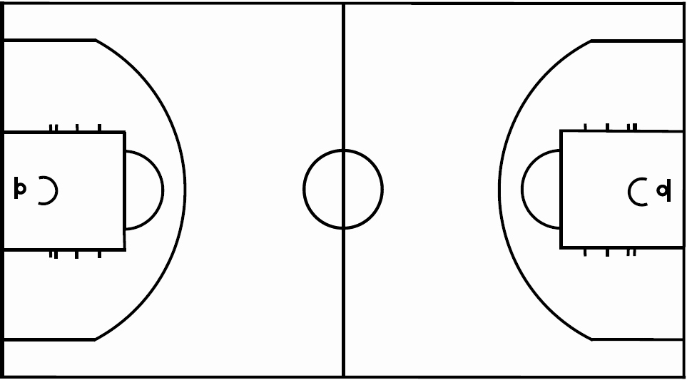 Basketball Court Design Template New Basketball Court Layout Printable