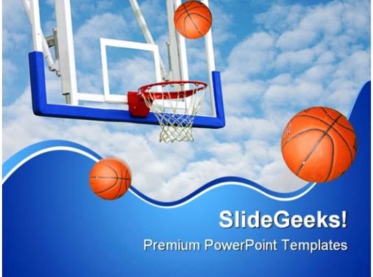 Basketball Powerpoint Template Best Of Basketballs Net Sports Powerpoint Backgrounds and