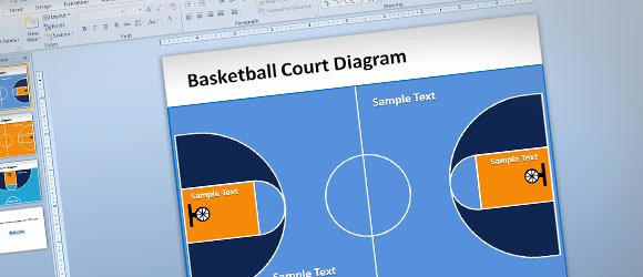 Basketball Powerpoint Template Best Of Free Basketball Court Powerpoint Template