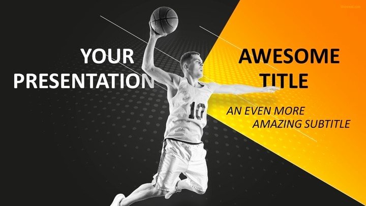 Basketball Powerpoint Template Luxury 30 Sports Mega Powerpoint Template