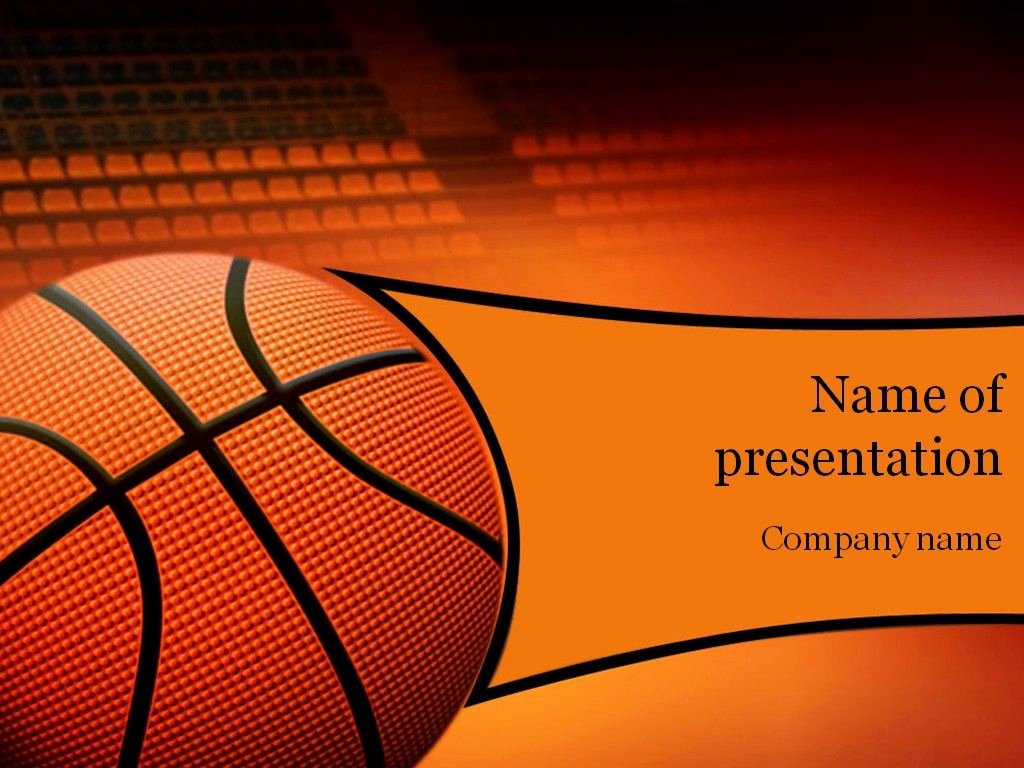 Basketball Powerpoint Template Unique Basketball Game Powerpoint Template